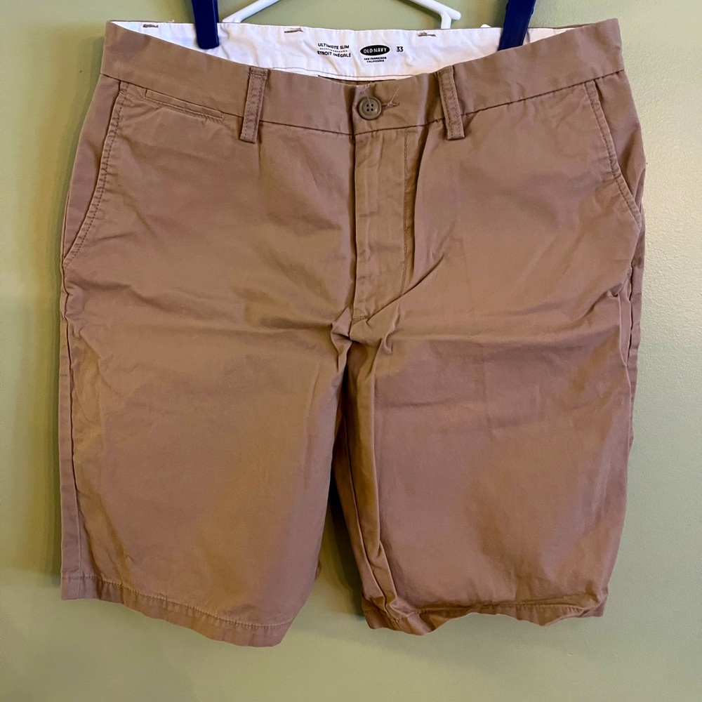 Old Navy Tan Khaki Shorts
